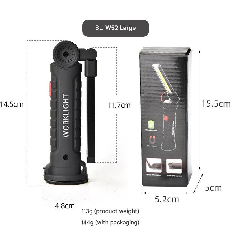 ⚡Last Day Sale💡USB Multi-Function Foldable COB Magnetic Work Light