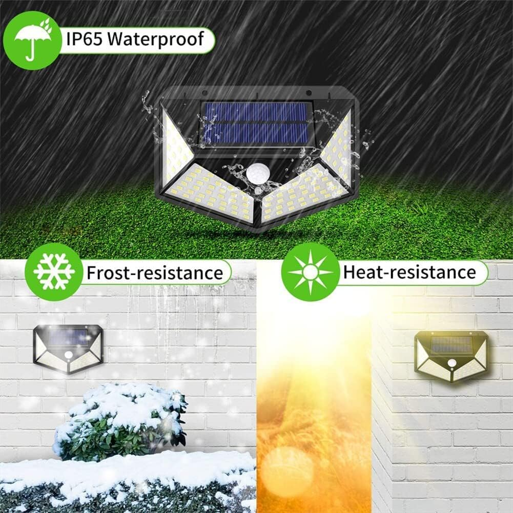 Solar outdoor motion sensor light