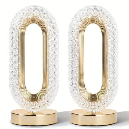 💡 Modern LED Desk Lamp – 3 Colors, USB Rechargeable