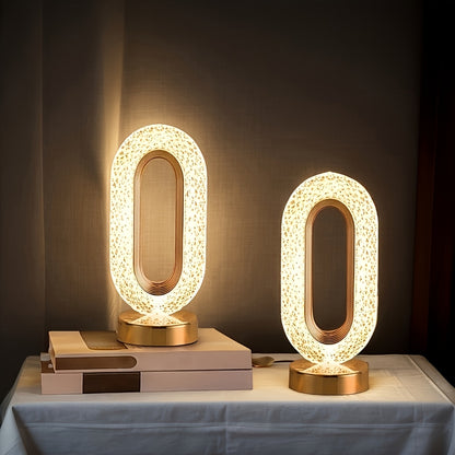 💡 Modern LED Desk Lamp – 3 Colors, USB Rechargeable