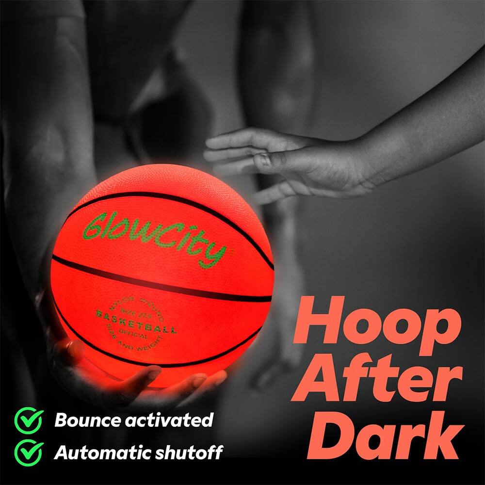 glow-in-the-dark basketball