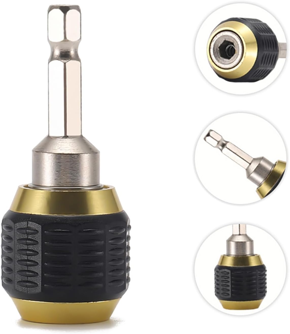 🏆Flash Sale⚡ Hex Shaft Quick-Change Adapter for Power Drill – Heavy-Duty Socket Converter
