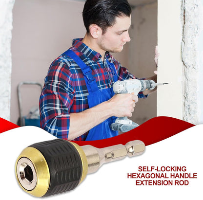 🏆Flash Sale⚡ Hex Shaft Quick-Change Adapter for Power Drill – Heavy-Duty Socket Converter