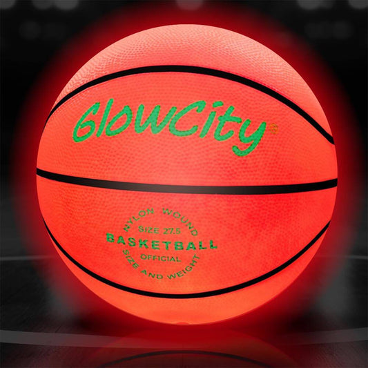 glow-in-the-dark basketball