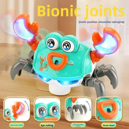 Electric crawling crab toy with Music & Lights – Fun for Kids