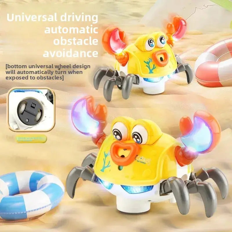 Electric crawling crab toy with Music & Lights – Fun for Kids