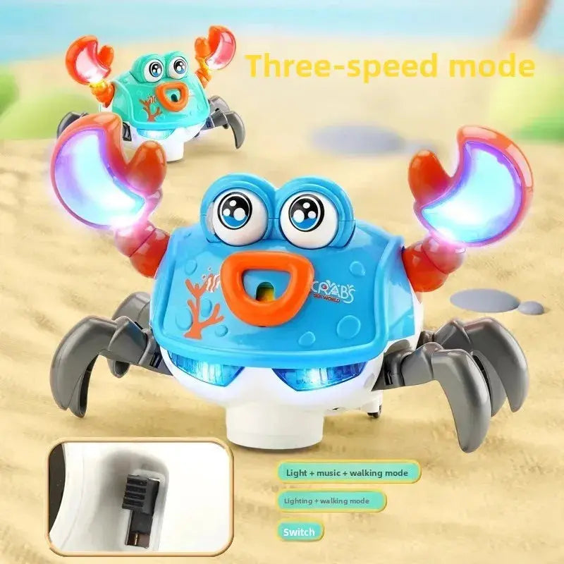 Electric crawling crab toy with Music & Lights – Fun for Kids