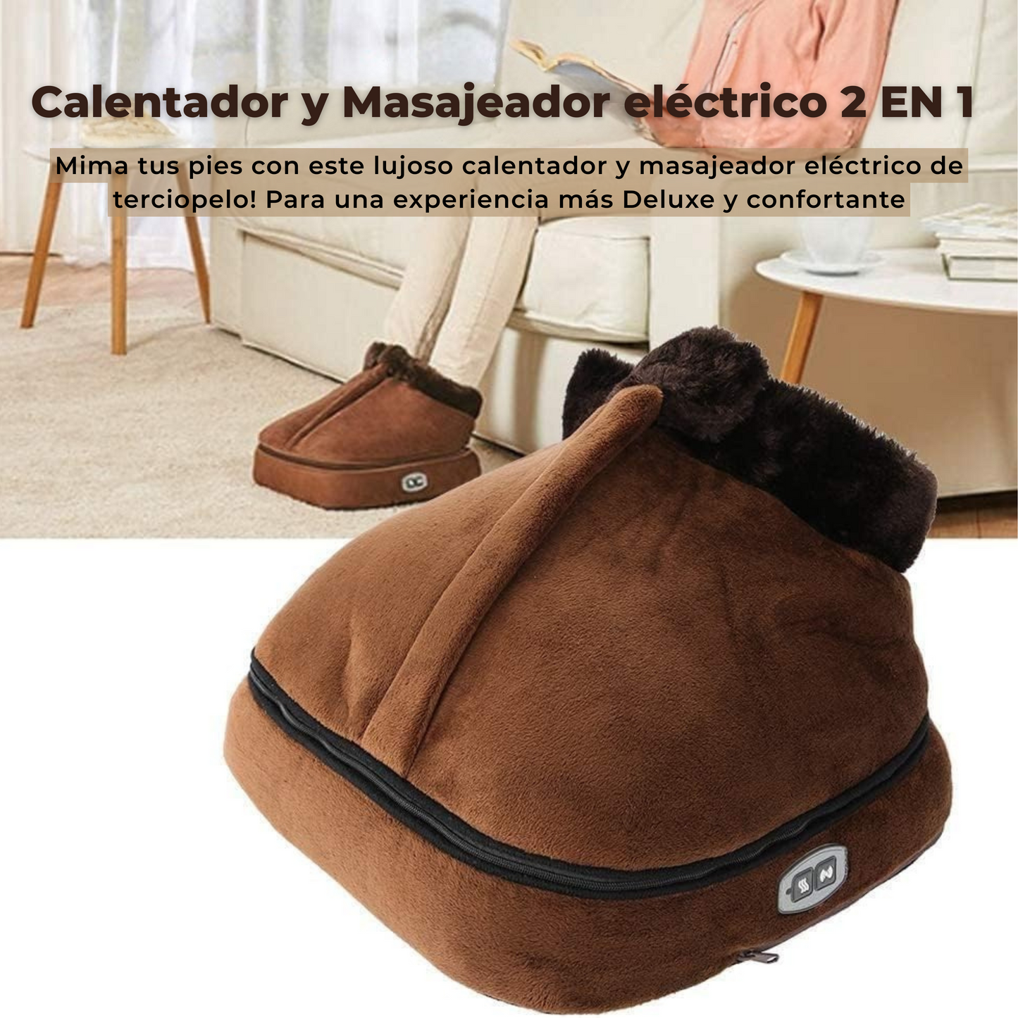 Electric foot warmer