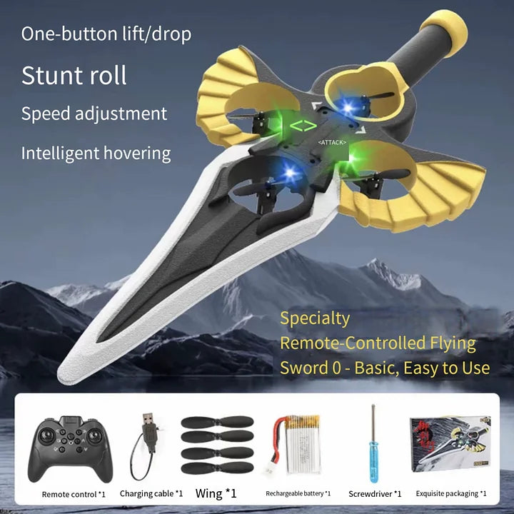 Somatosensory remote control flying sword
