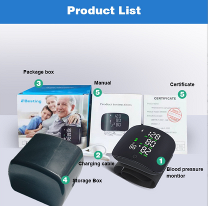 New 50% off blood pressure monitor for home use with wrist-mounted electronic blood pressure monitor
