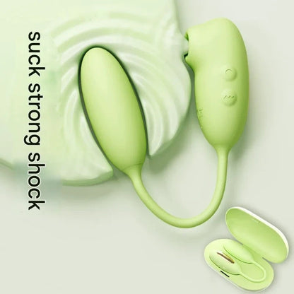 Magic Suitcase Suction Vibration Clitoral Stimulator