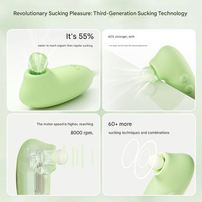 Magic Suitcase Suction Vibration Clitoral Stimulator
